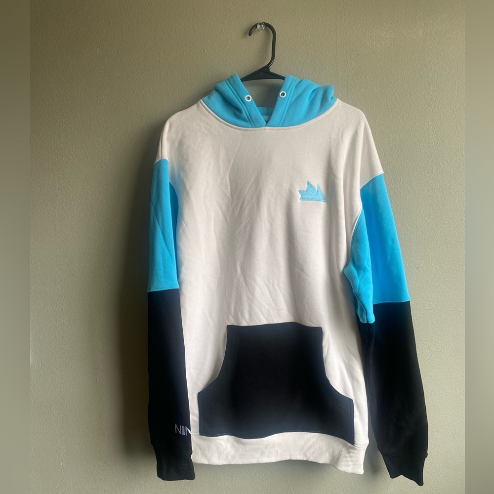 Ninja hoodie , classic gamer hoodie , size L